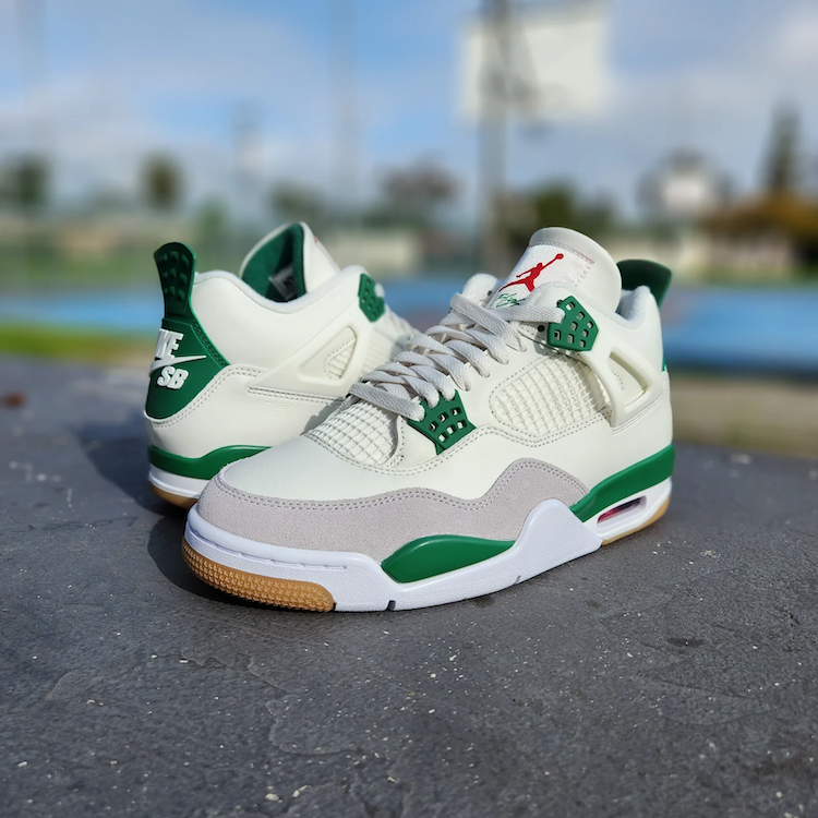 Nike SB Air Jordan 4 Retro Pine Green – Kick It Shoes